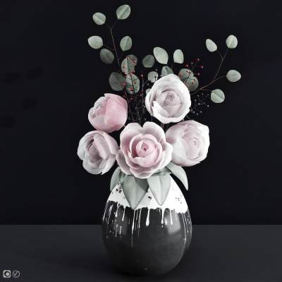 花瓶花艺-1